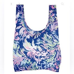 Simply Southern Water Flower Reusable Packable Foldable Tote